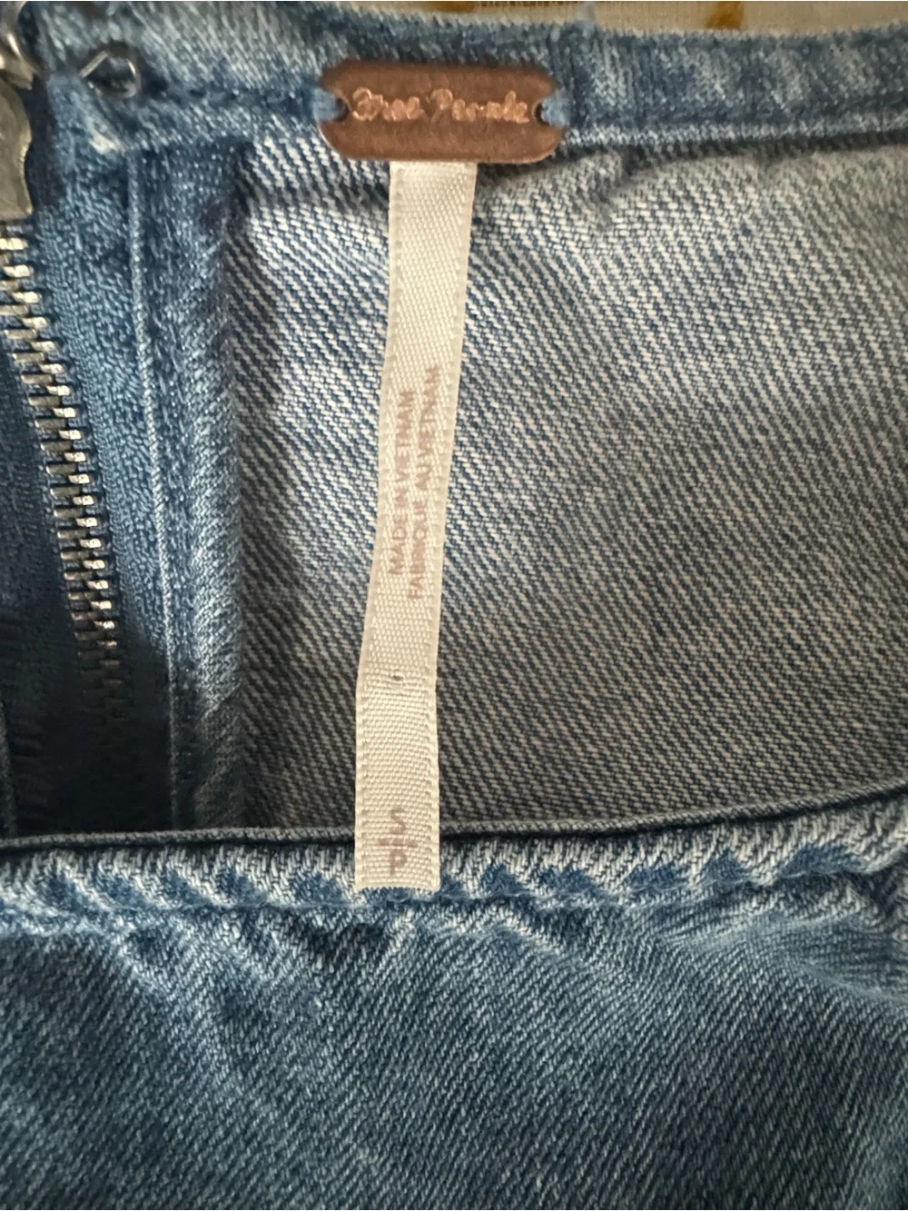 Free People Women's Atlas Denim Mini Dress